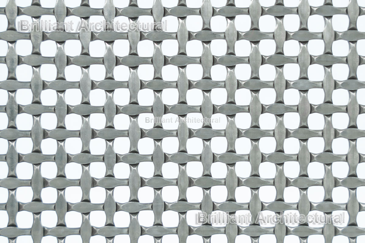 Écran décoratif en maille acier inoxydable tole decorative interieur