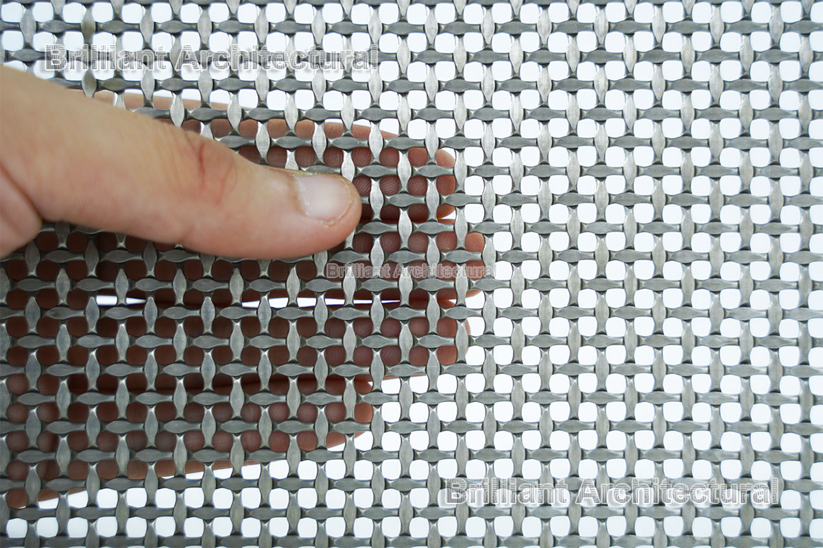 Écran décoratif en maille d’acier inox Écran décoratif en maille d'acier inoxydable