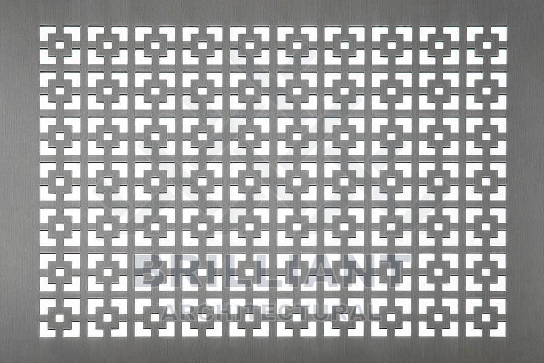 Écran décoratif en métal perforé Écran décoratif en métal perforé tole inox perforée décorative