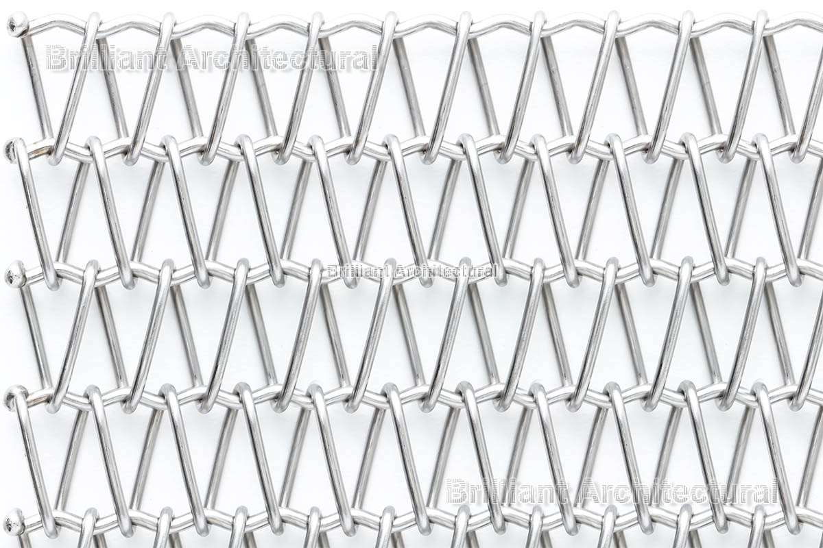 Maille métallique flexible architecture décorative Maille métallique flexible architecture décorative