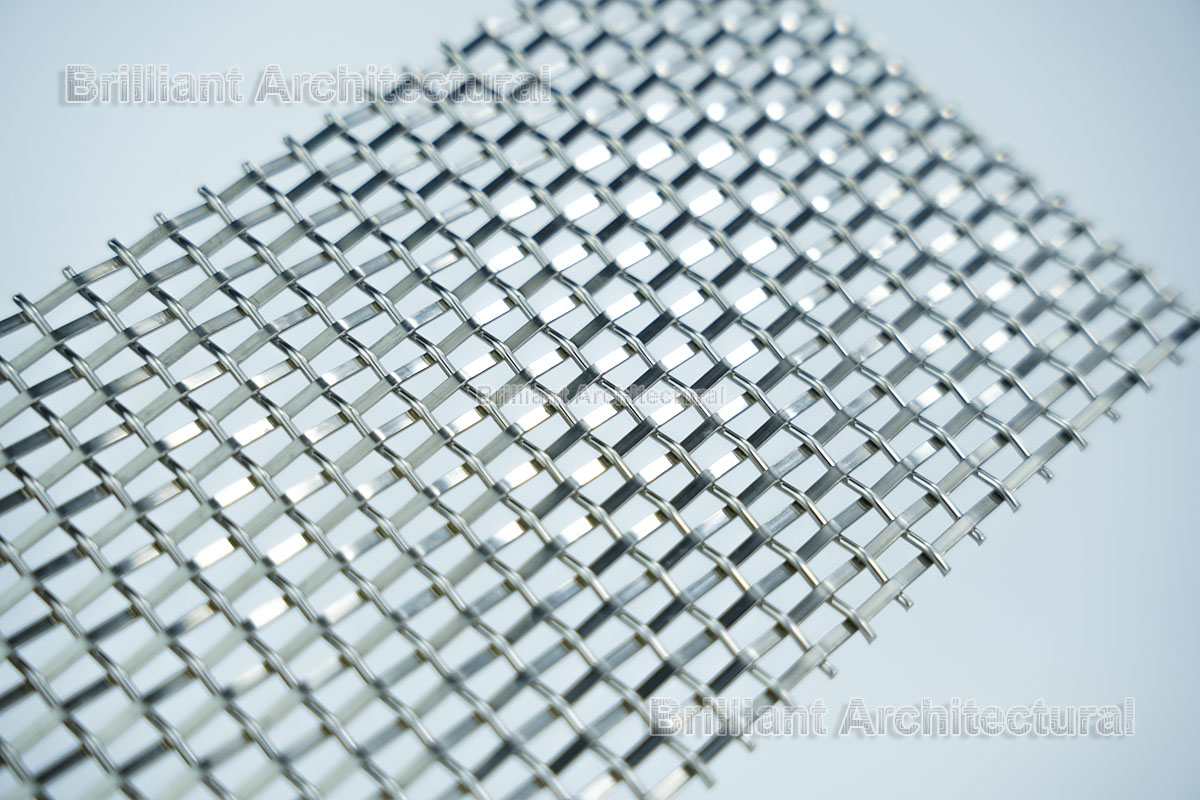 Paneles de malla de alambre decorativos de acero inox 304 316