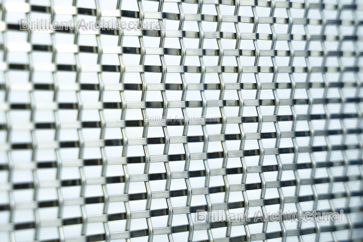 Paneles decorativos de malla de alambre de acero inoxidable 304 316