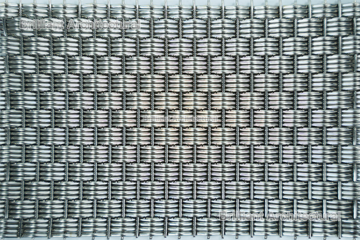 Panneau de Grillage Métallique Decorative Acier Inox