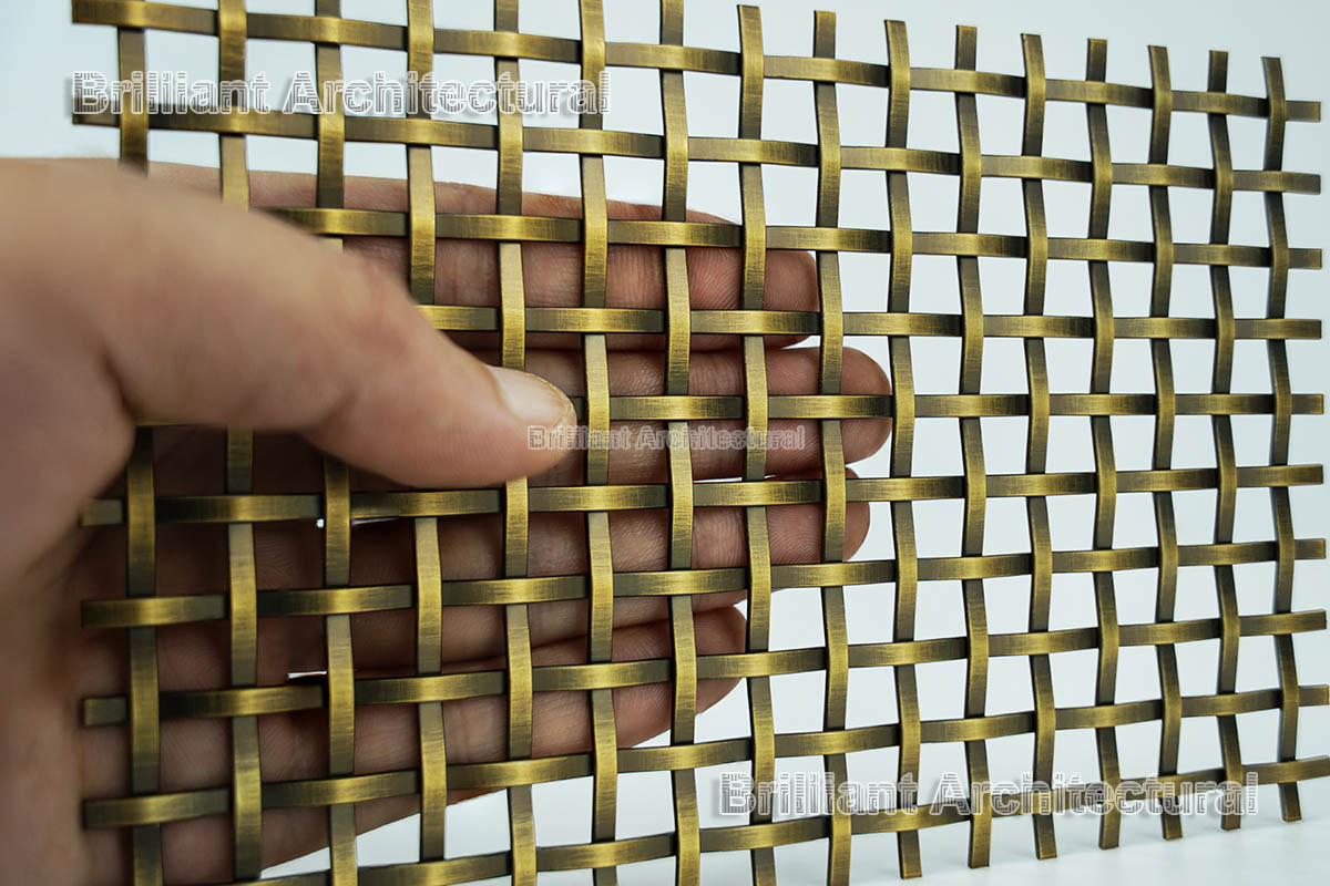 Panneau décoratif en maille de laiton Panneau décoratif en maille de laiton