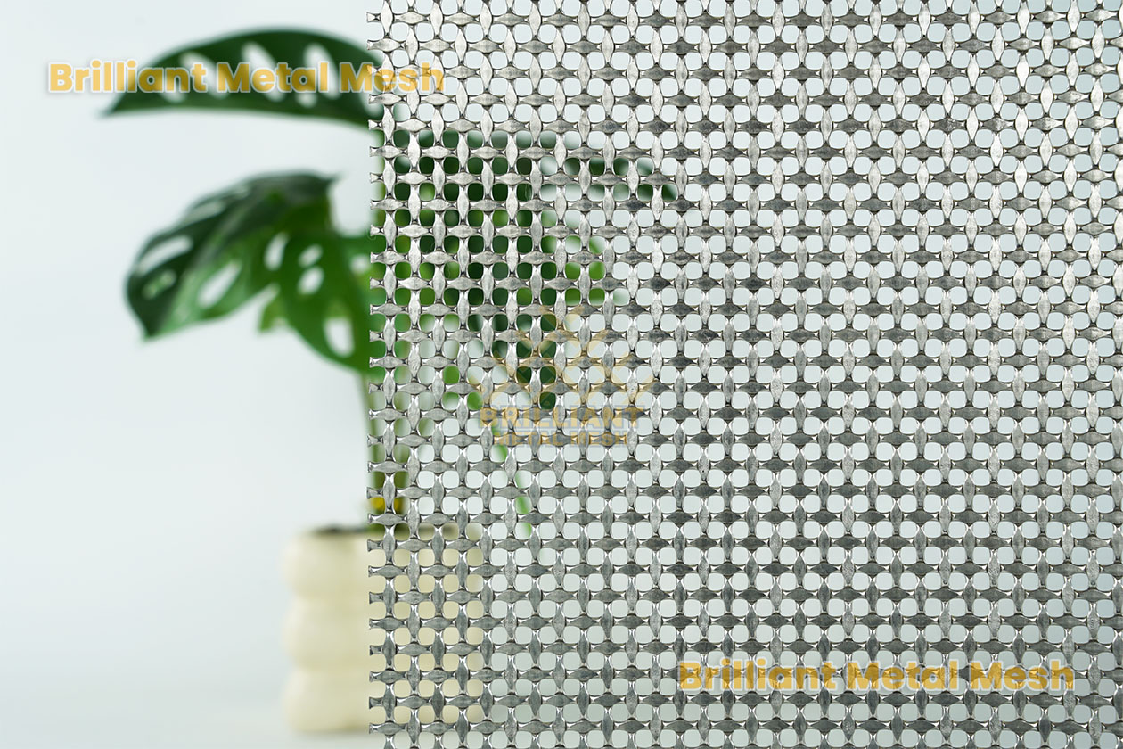 Panneau décoratif en maille métallique en acier inoxydable Panneau décoratif en maille métallique en acier inox