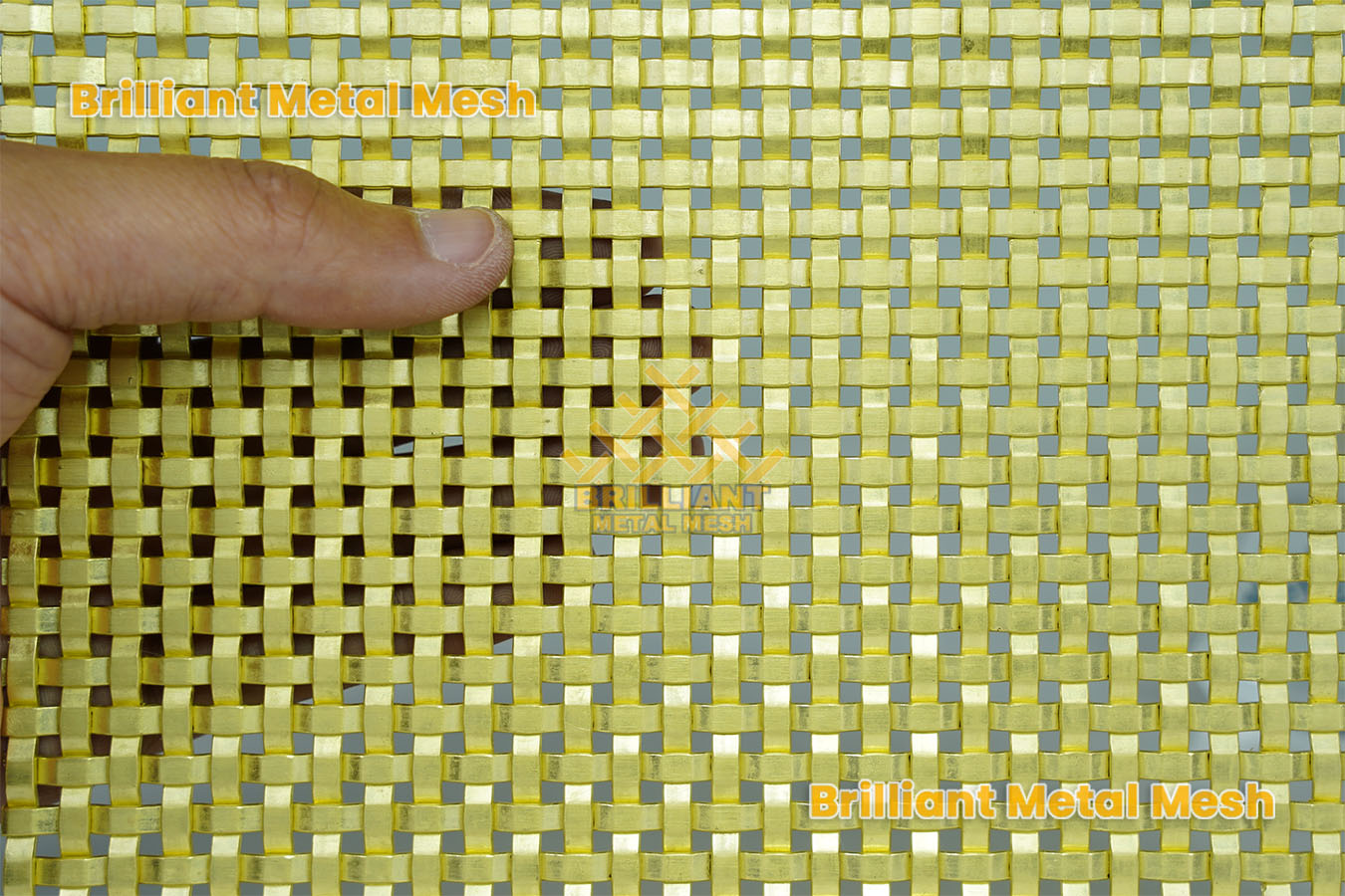 architectural decorative brass mesh grilles