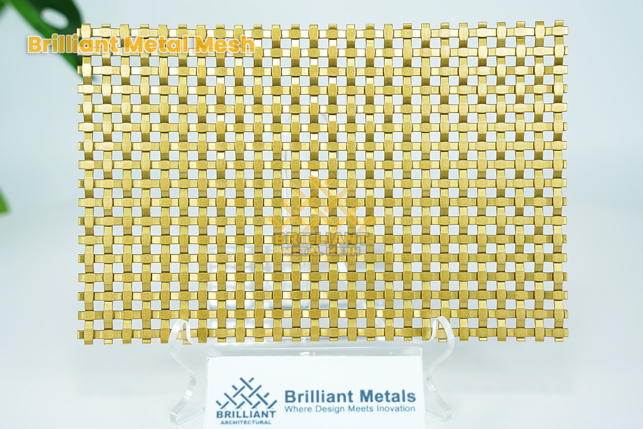 architectural decorative brass wire grilles