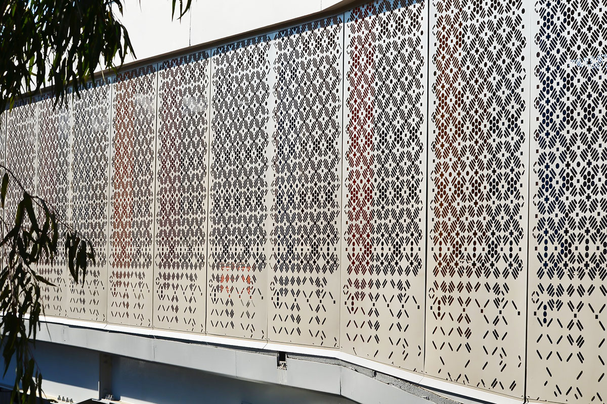 architectural perforated cladding panels perforated metal screen facade