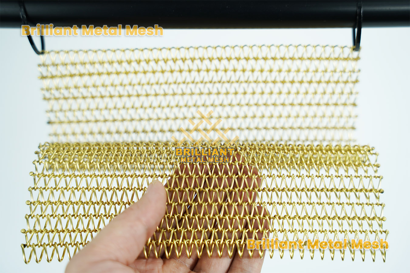 decorative brass mesh screen architectural brass metal mesh room separator screen