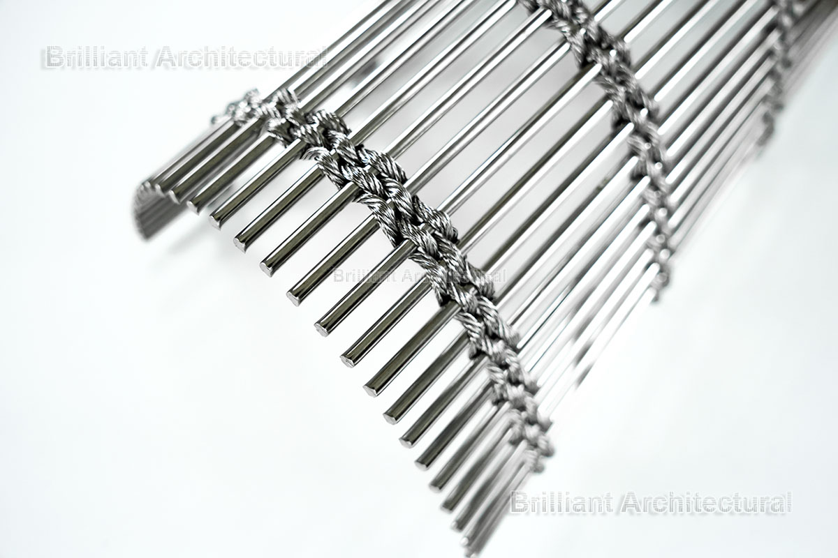 écran en maille architecture flexible