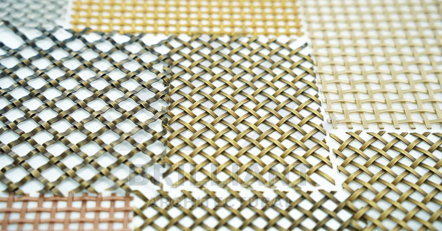 feuilles de treillis métallique architecturales décoratives