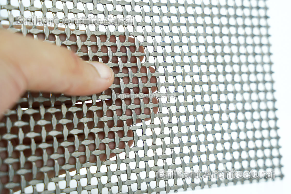 maille décorative en acier inoxydable
