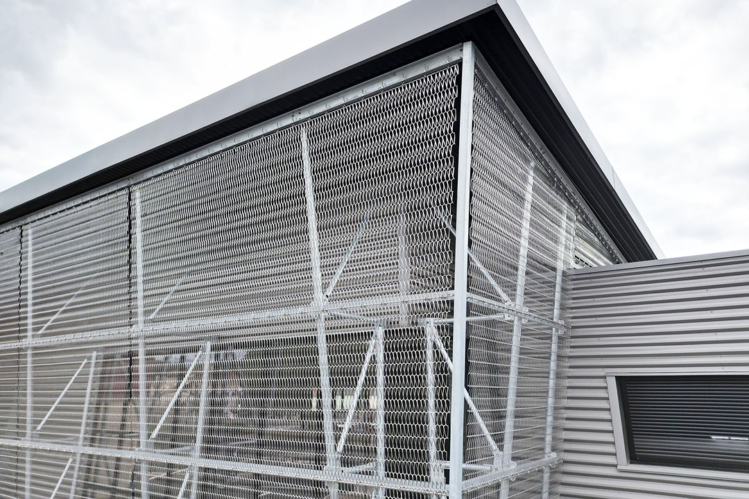 malla de revestimiento arquitectónico