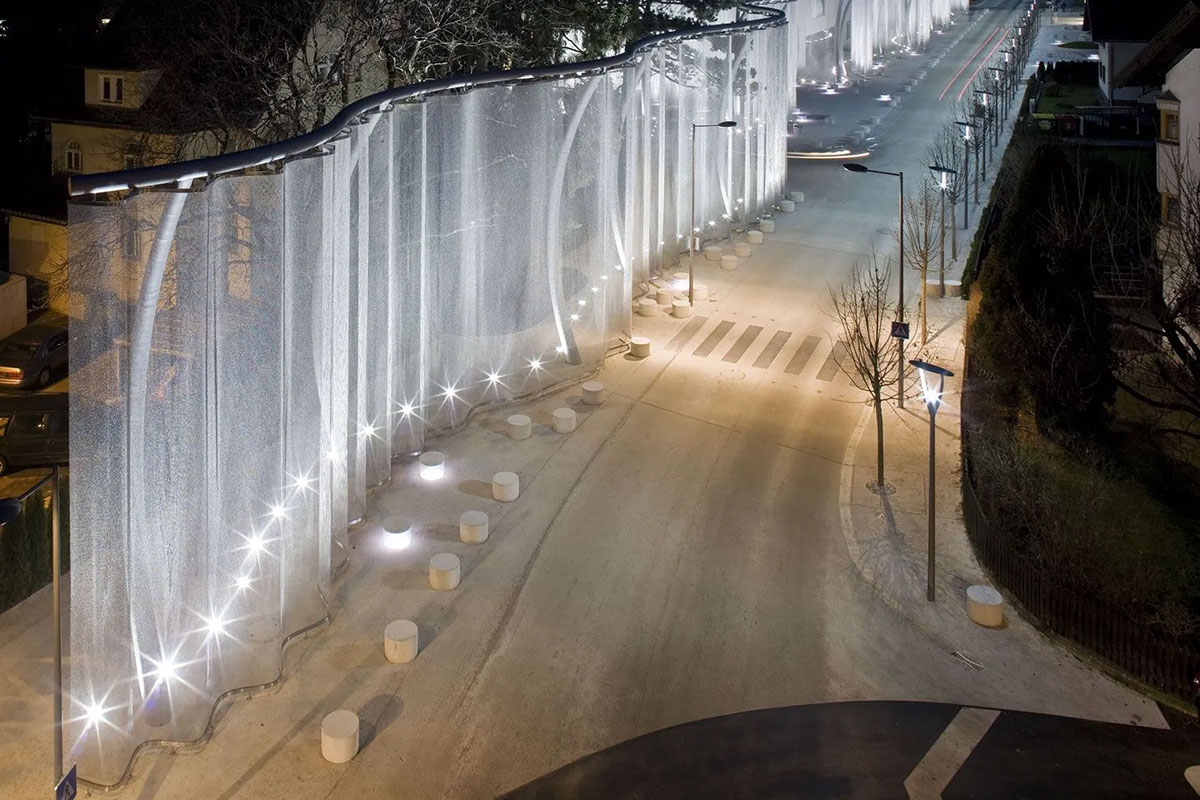 revestimiento de malla de cota de malla arquitectónica
