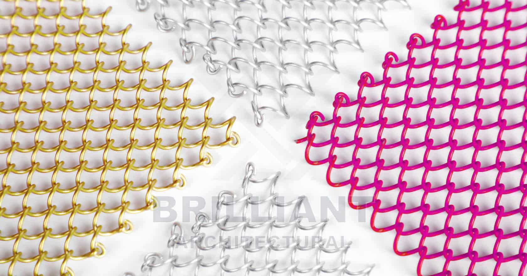 rideaux décoratifs en métal rideau en maille métallique
